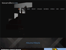 Tablet Screenshot of luiscarvalho.com